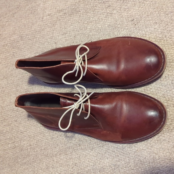 Mens Michael Shannon Radcliffe leather chukka boots size 12 new - Picture 4 of 7